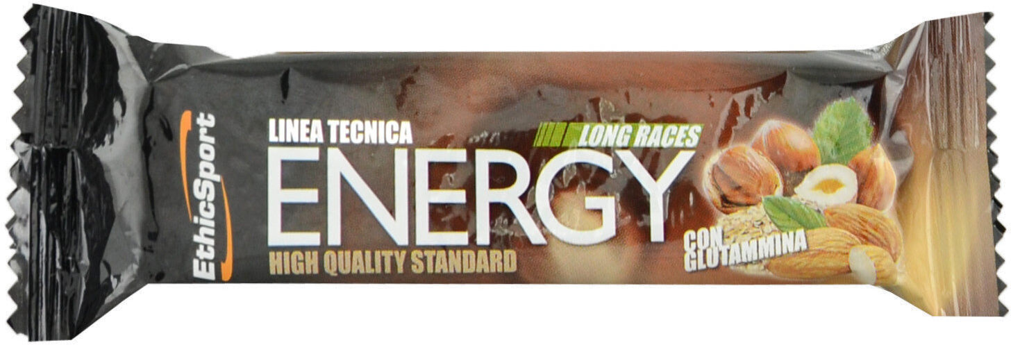 ethicsport energy long races 1 barretta da 40/45 grammi nocciola mandorla