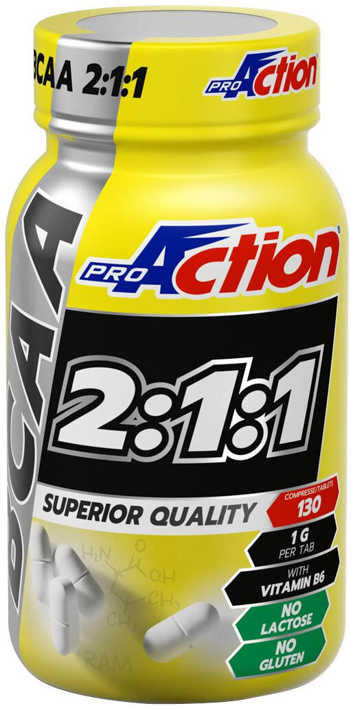 proaction bcaa 2:1:1 superior quality 130 compresse