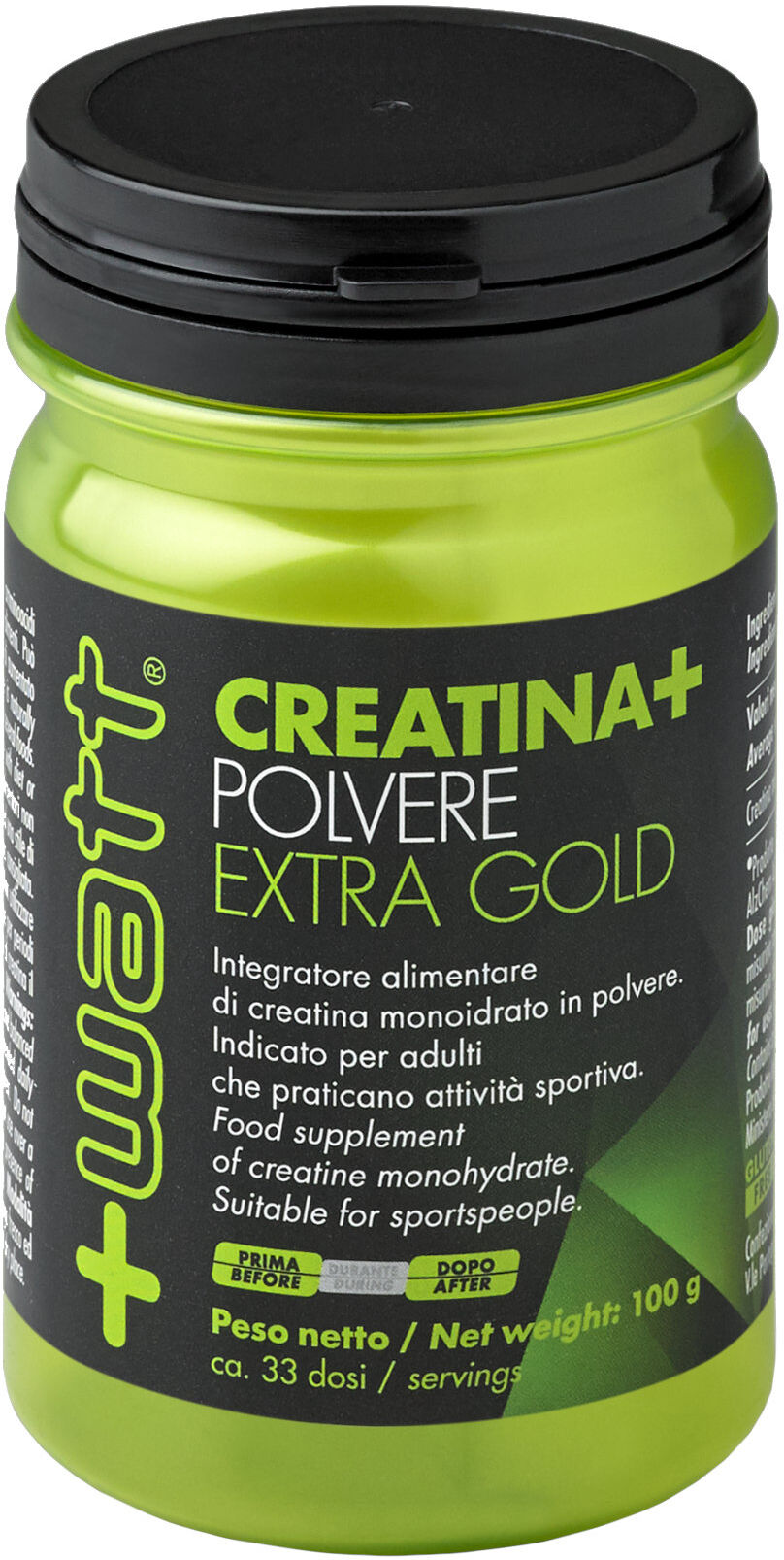 +watt creatina+ polvere extra gold 100 grammi