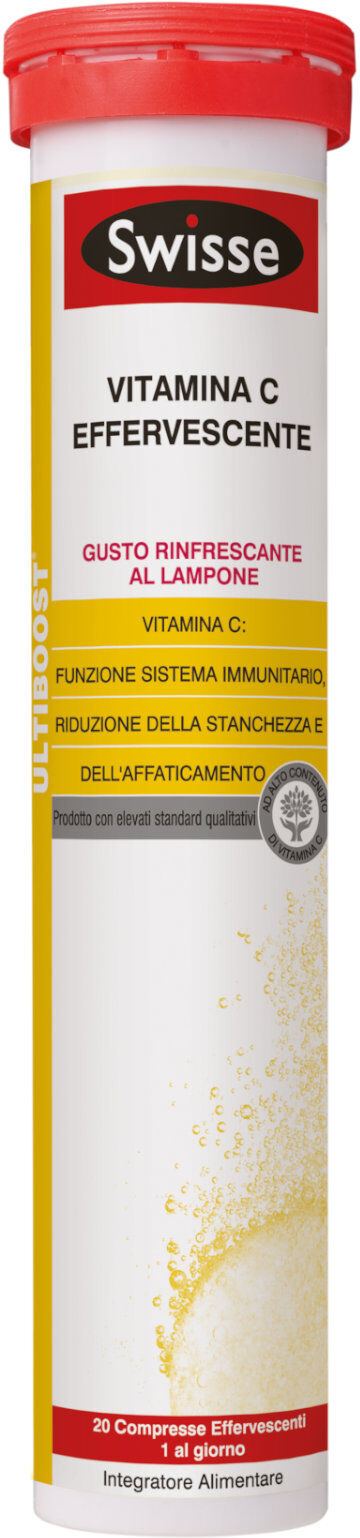 swisse vitamina c effervescente 20 compresse effervescenti lampone