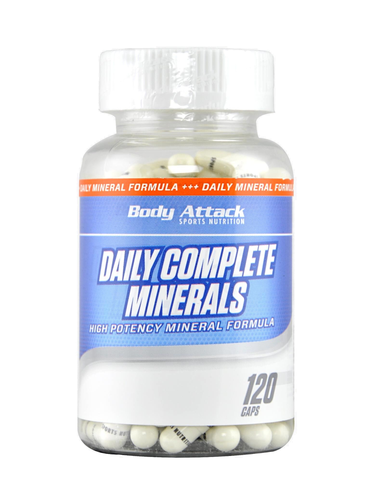 body attack daily complete minerals 120 capsule
