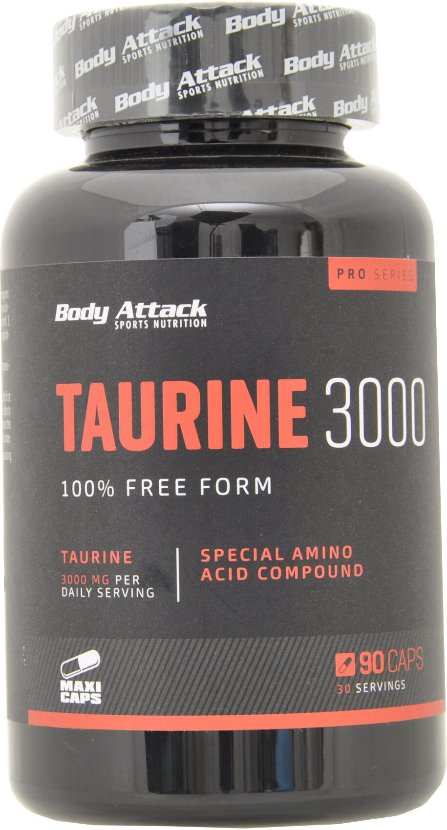 body attack taurine 3000 90 capsule