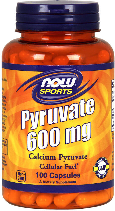 now foods pyruvate 600 mg 100 compresse