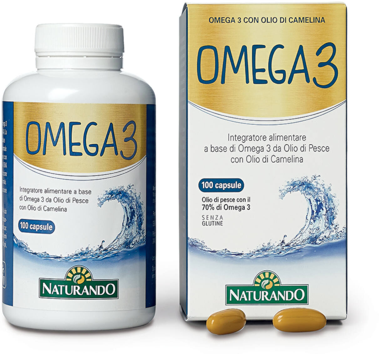 naturando omega 3 100 capsule