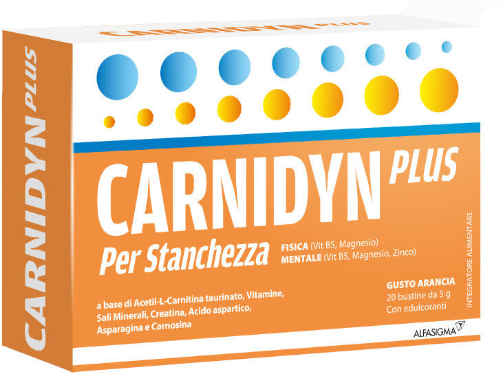 carnidyn plus 20 bustine arancia