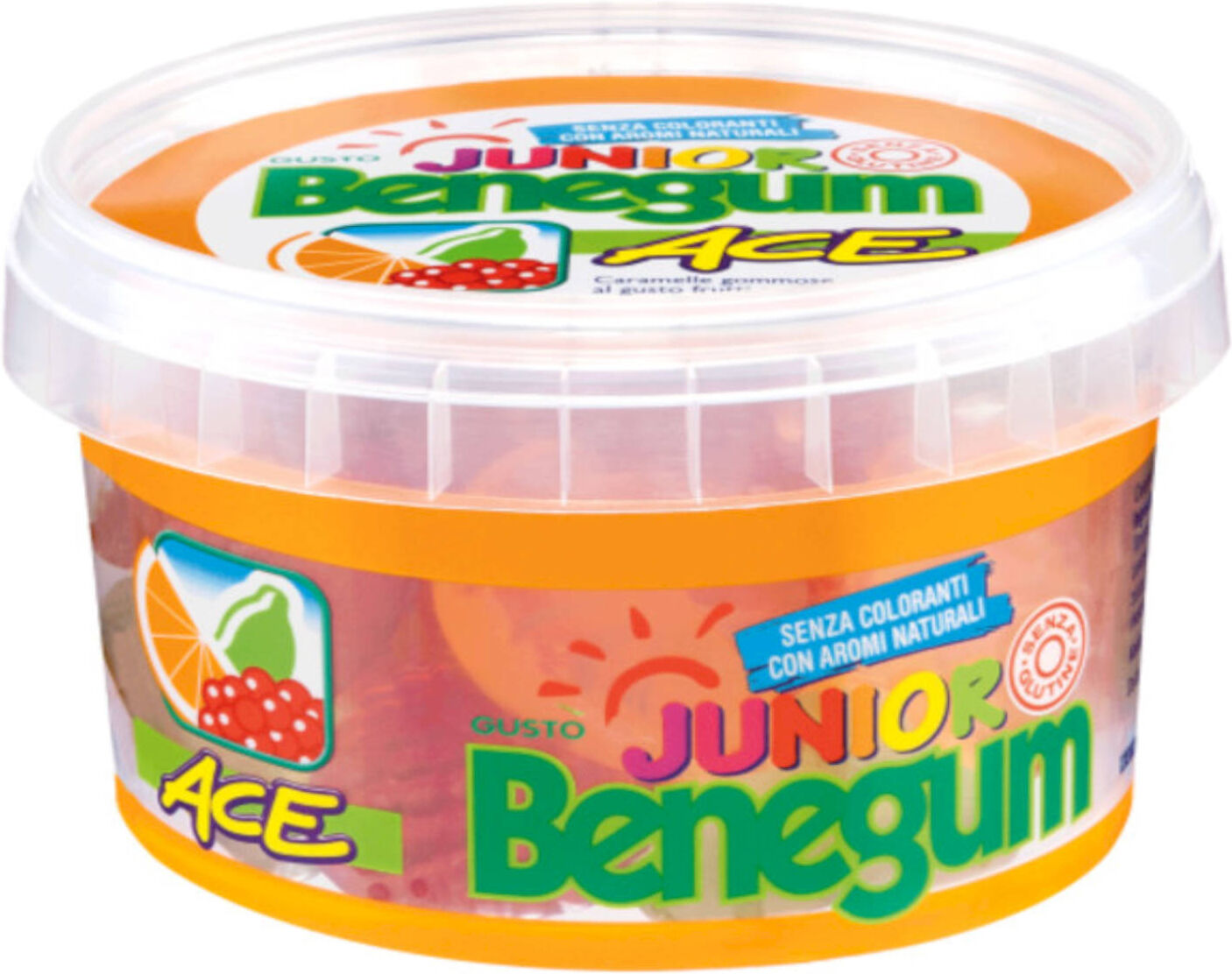 benegum junior ace caramelle gommose 130 grammi