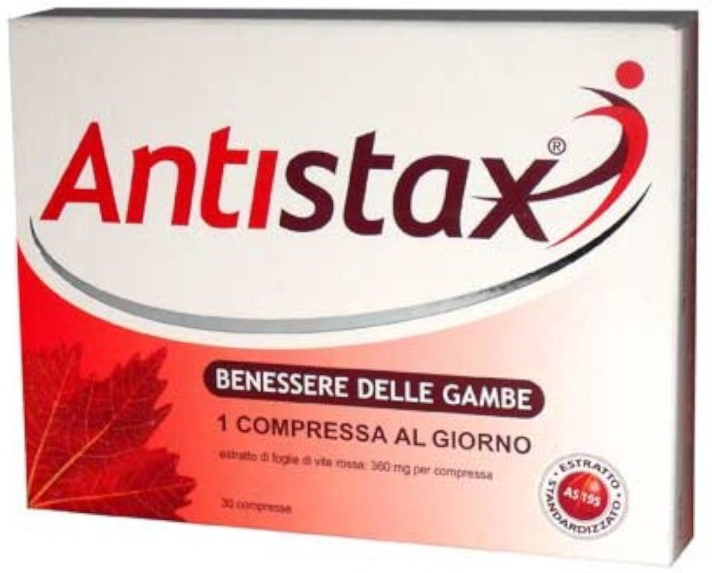 sanofi antistax benessere delle gambe 30 compresse