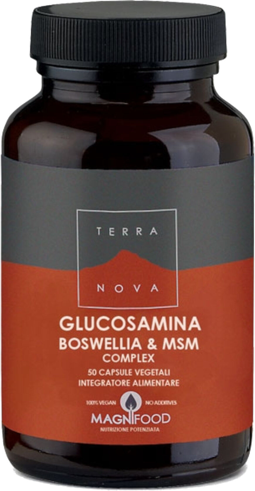 terranova glucosamina boswella & msm 50 capsule