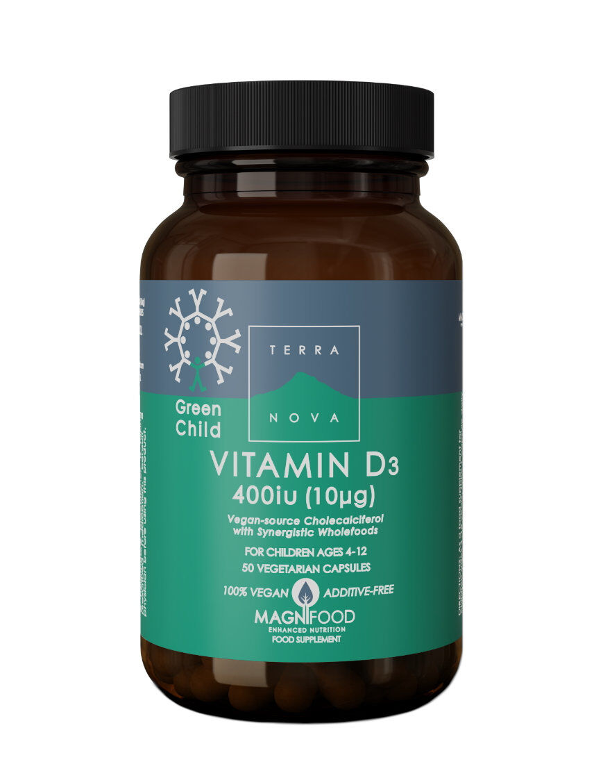 terranova vitamina d3 green child 50 capsule