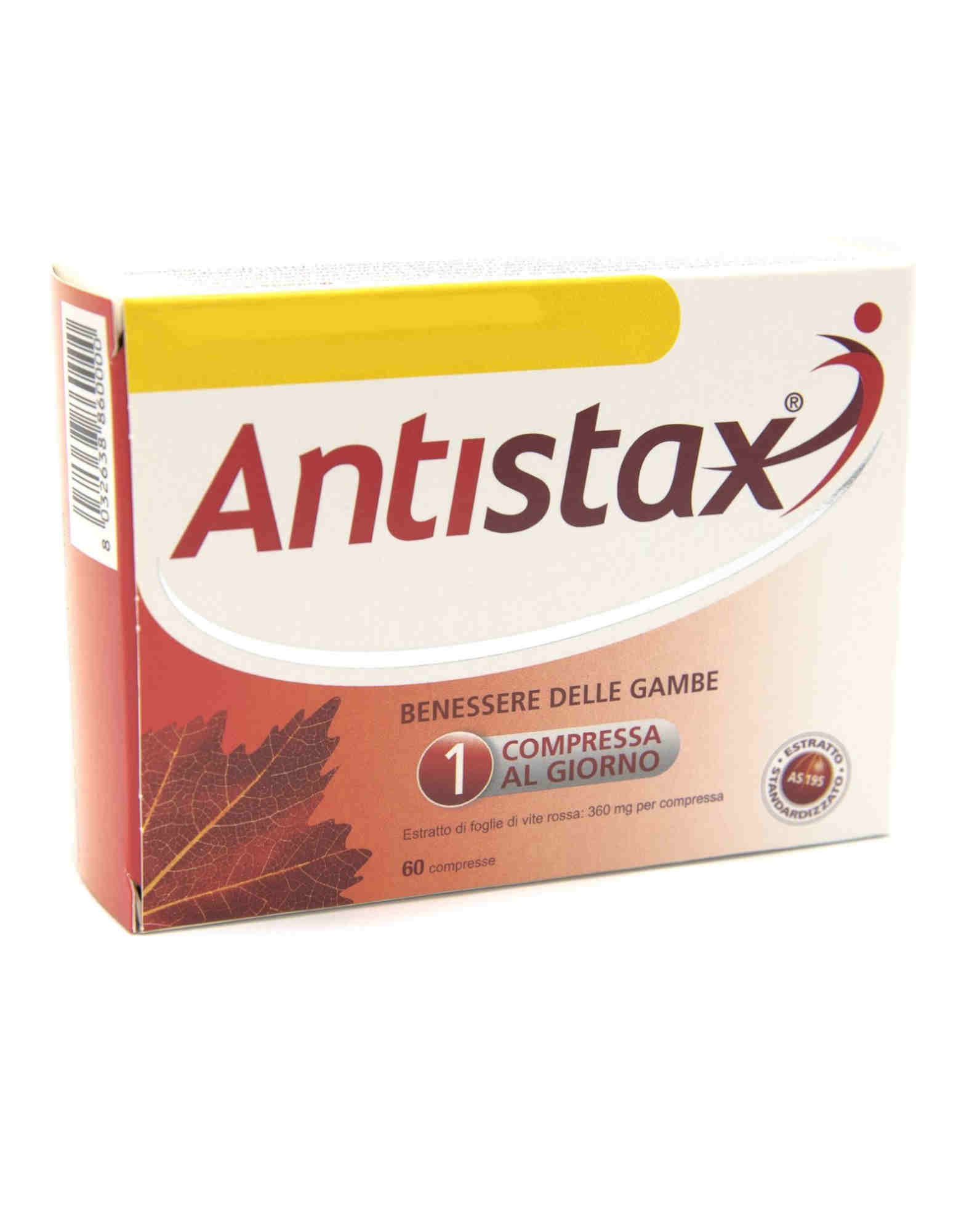 sanofi antistax benessere delle gambe 60 compresse