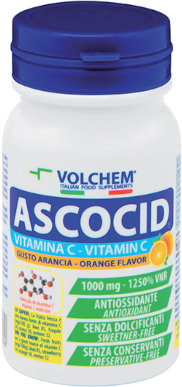 volchem ascocid 60 compresse arancia