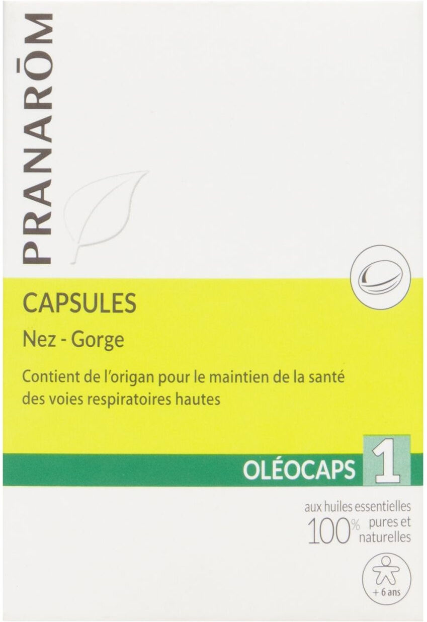 pranarom capsule naso-gola 30 capsule