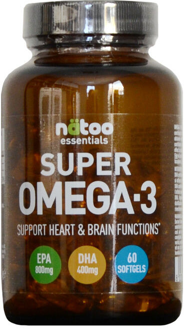 natoo super omega-3 60 softgels