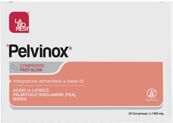 laborest pelvinox 20 compresse da 1455mg