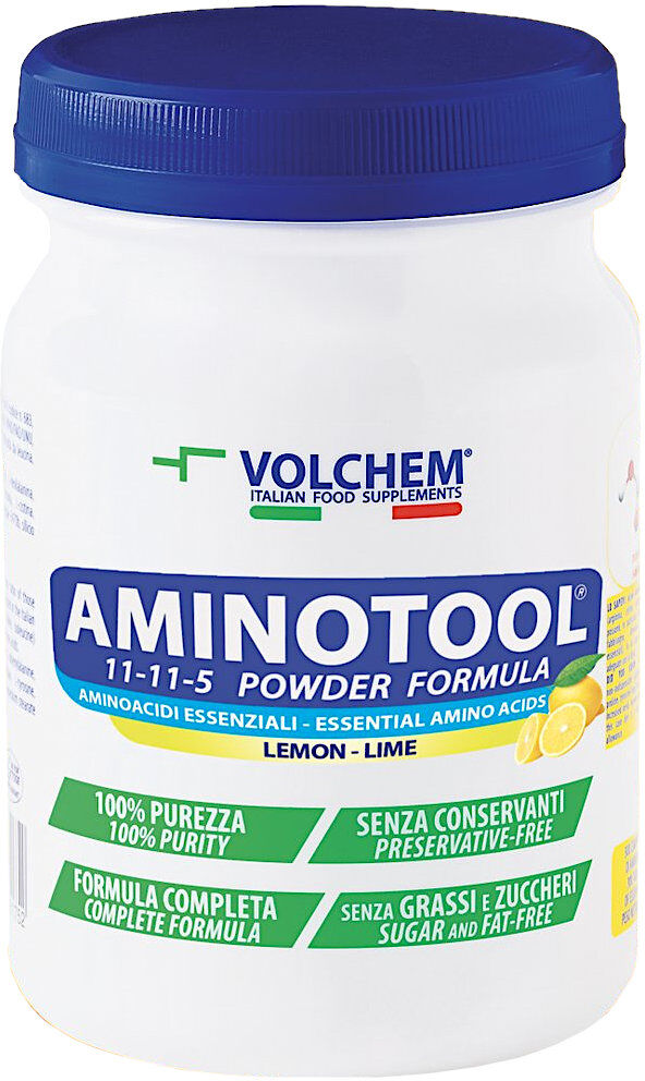 volchem aminotool 11-11-5 powder formula 252 grammi arancia