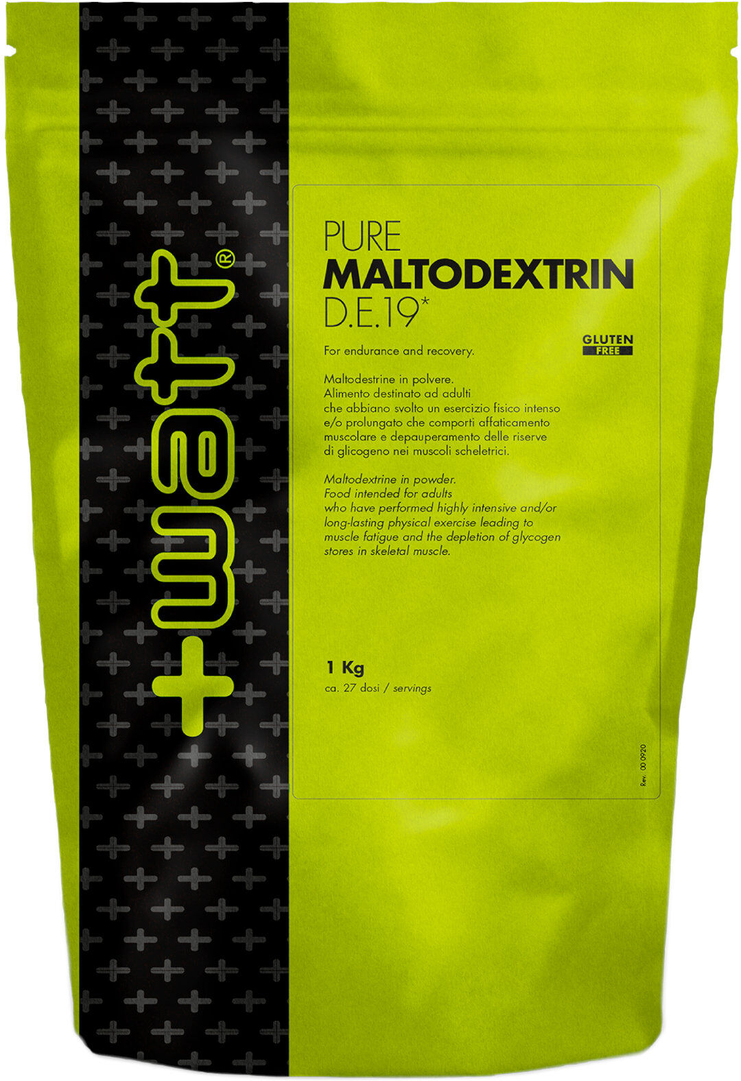 +watt pure maltodextrin d.e. 19 1000 grammi