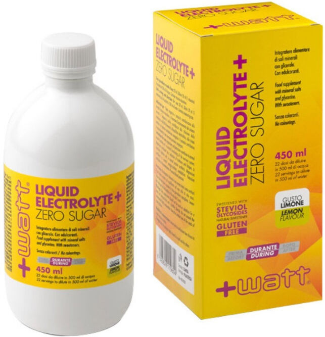 +watt liquid electrolyte+ 450ml limone