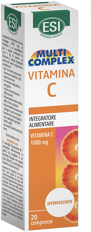 esi multicomplex - vitamina c 20 compresse effervescenti