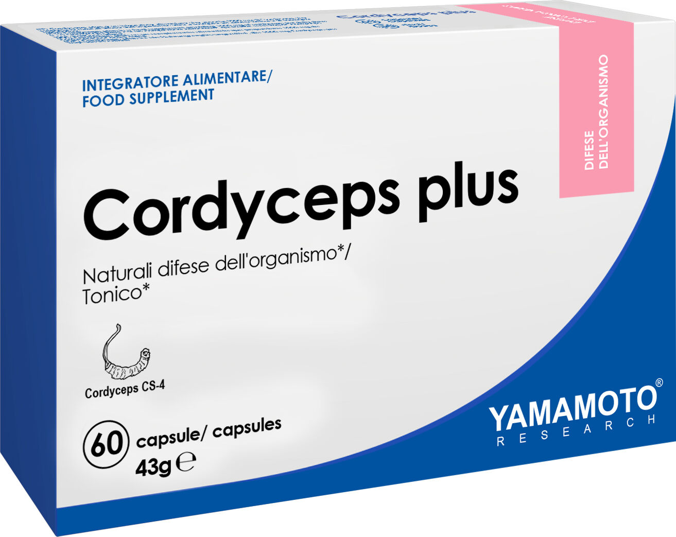 yamamoto research cordyceps plus cordyceps cs-4® 60 capsule