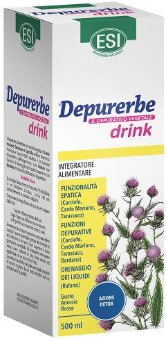 esi depurerbe - drink 500ml arancia rossa