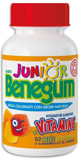 benegum junior - vitamine 52 caramelle