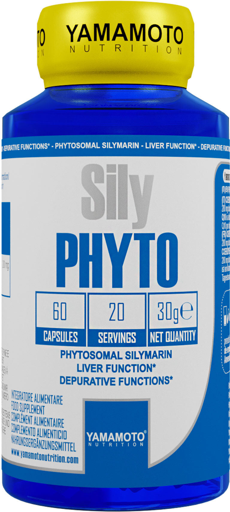 yamamoto nutrition sily phyto phytosome® 60 capsule