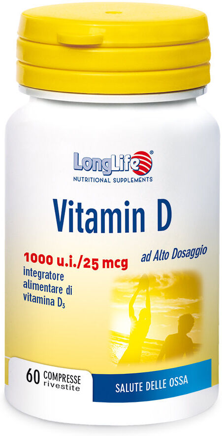 long life vitamin d - 1000 ui 60 compresse