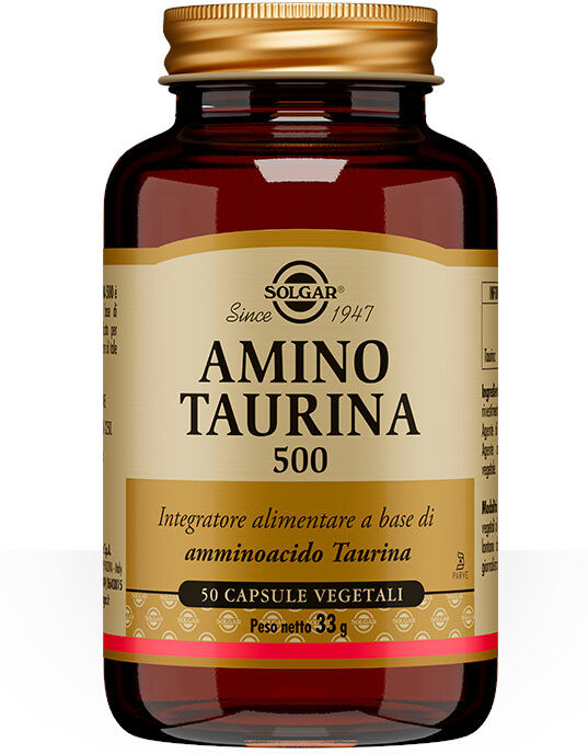 solgar amino taurina 500 50 capsule vegetali