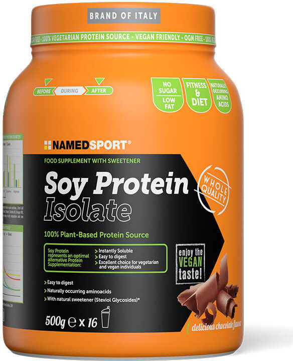 named sport soy protein isolate 500 grammi cioccolato