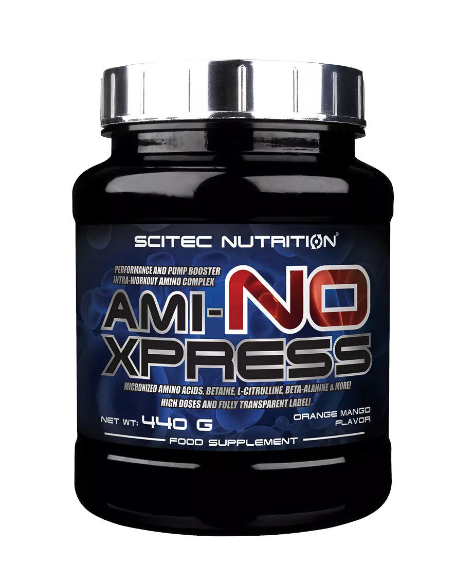 scitec nutrition ami-no xpress 440 grami tè freddo alla pesca