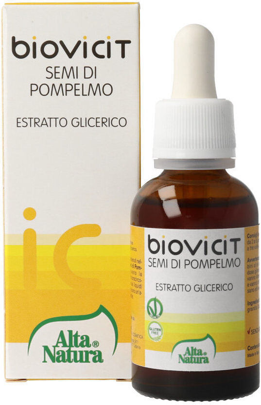 alta natura biovicit semi di pompelmo - estratto glicerico 30ml