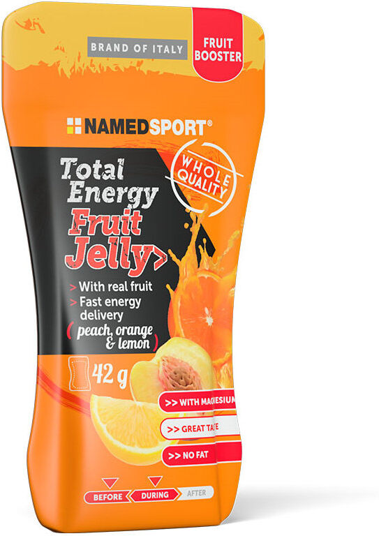 named sport total energy fruit jelly 1 gel da 42 grammi pesca arancia limone