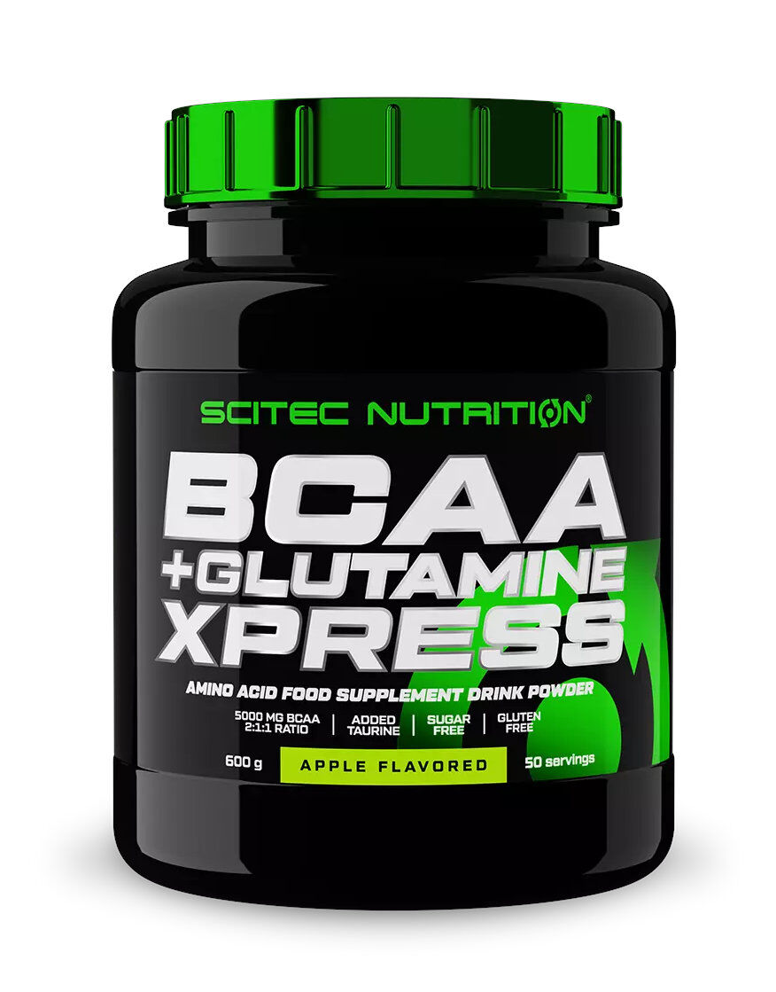 scitec nutrition bcaa + glutamine xpress 600 grammi lime