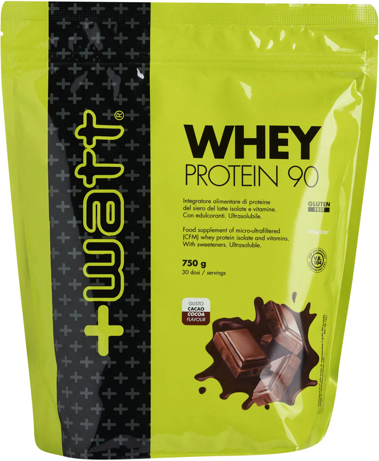 +watt whey protein 90 750 grammi (busta) vaniglia