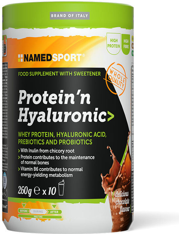 named sport protein'n hyaluronic> 260 grammi delicioius chocolate