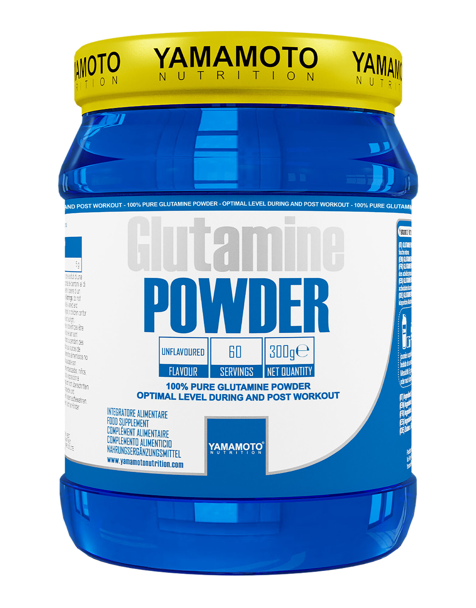 yamamoto nutrition glutamine powder 300 grammi