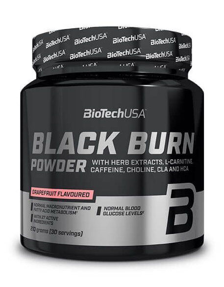 biotech usa black burn powder 210 grammi anguria