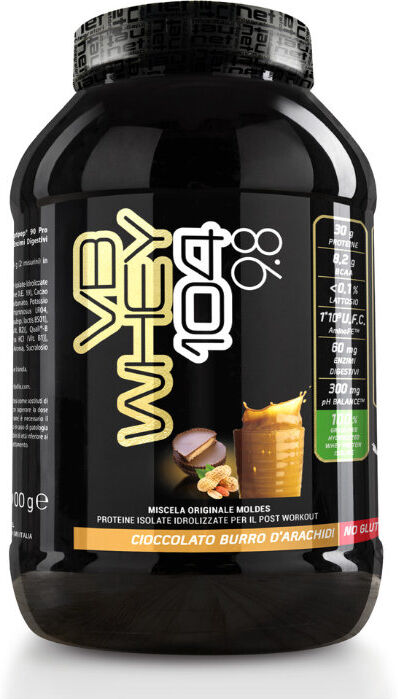 net integratori vb whey 104 9.8 1980 g wafer nocciola