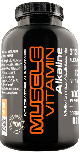 net integratori muscle vitamin alkaline 120 compresse