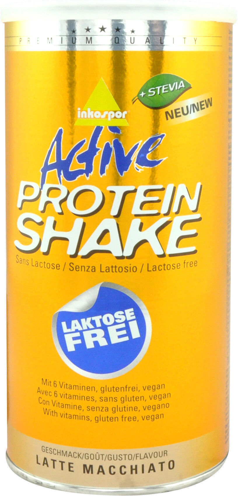 INKOSPOR Active Protein Shake Lactose Free 450 Grammi Vaniglia