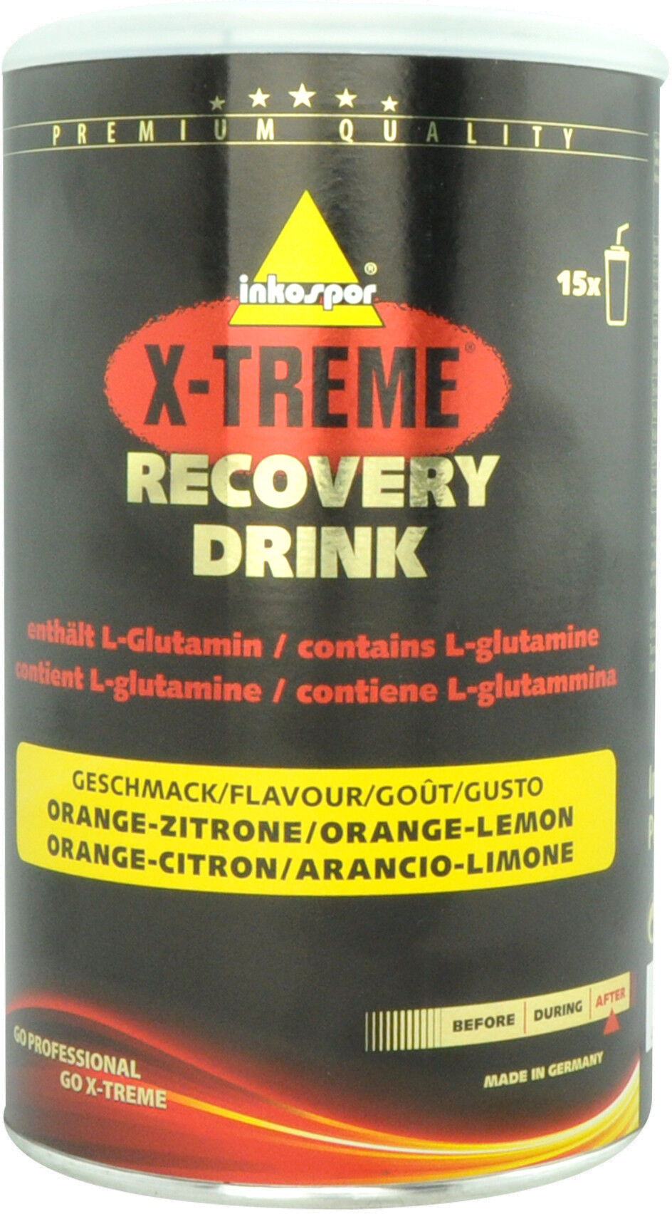 INKOSPOR X-Treme Recovery Drink 525 Grammi Arancio-Limone