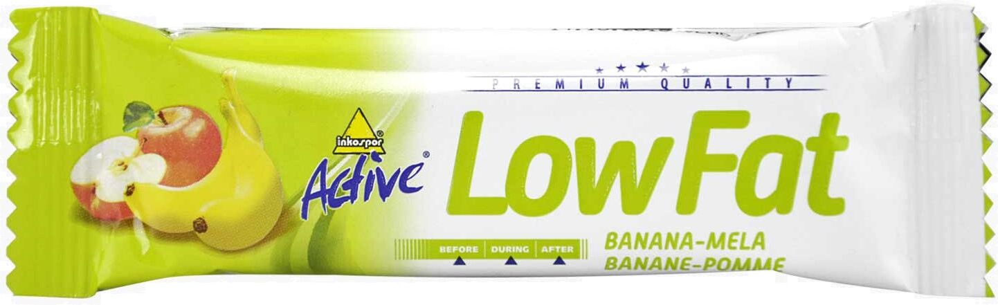 INKOSPOR Active Low Fat Bar 1 Barretta Da 30 Grammi Banana Mela