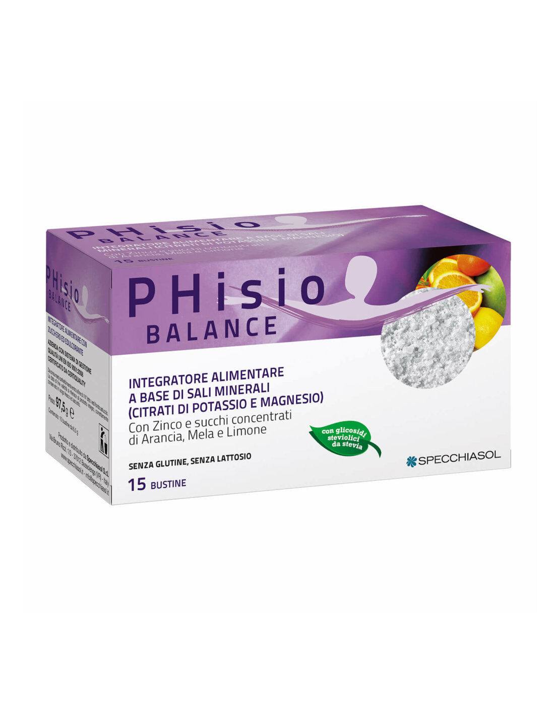 SPECCHIASOL Phisio Balance 15 Bustine Da 6,5 Grammi