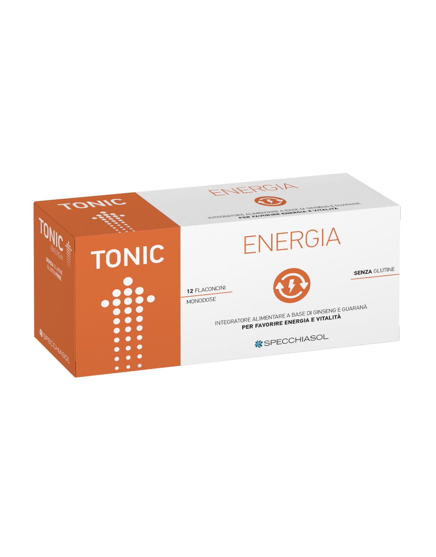 SPECCHIASOL Tonic Energia 12 Flaconcini Da 10ml