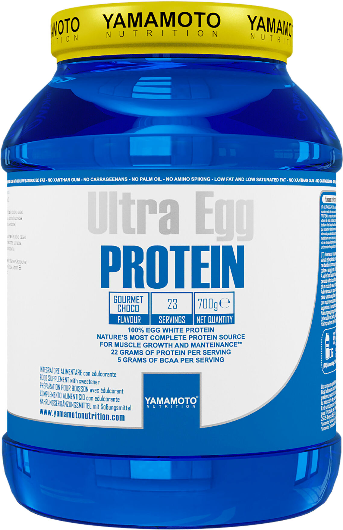 YAMAMOTO NUTRITION Ultra Egg Protein 700 Grammi Cioccolato