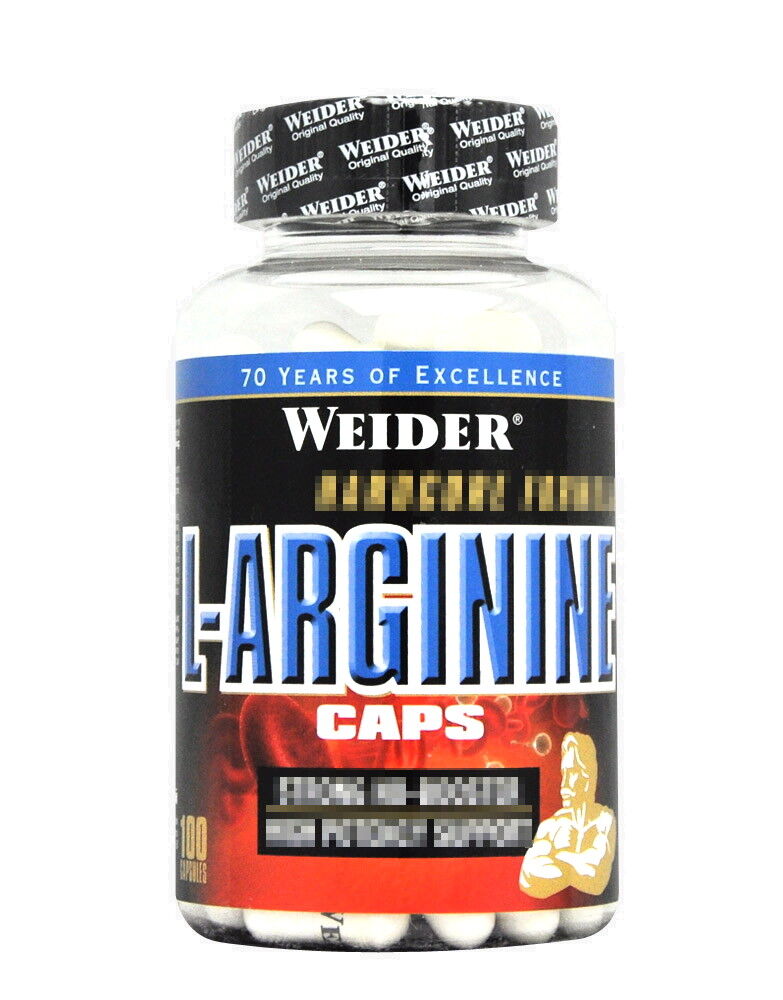 WEIDER L-Arginine Caps 100 Capsule