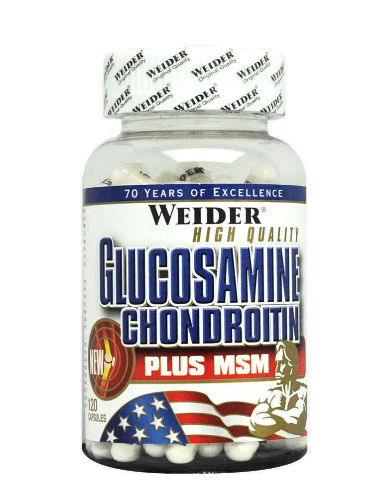 WEIDER Glucosamine Chondroitin Plus Msm 120 Capsule