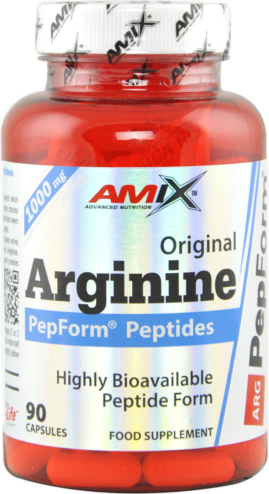 AMIX Arginine Pepform Peptides 90 Capsule