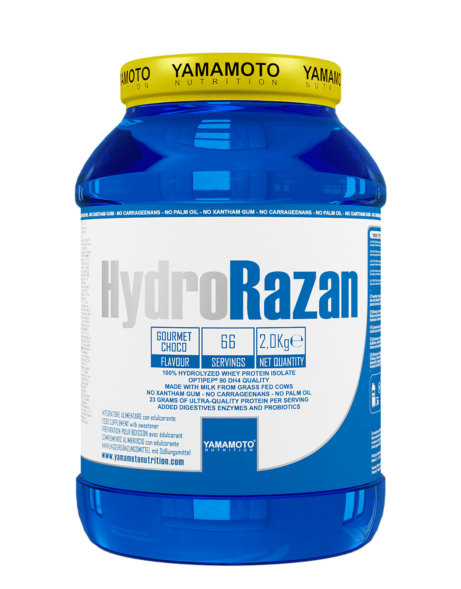 YAMAMOTO NUTRITION Hydro Razan Optipep® 2000 Grammi Cioccolato
