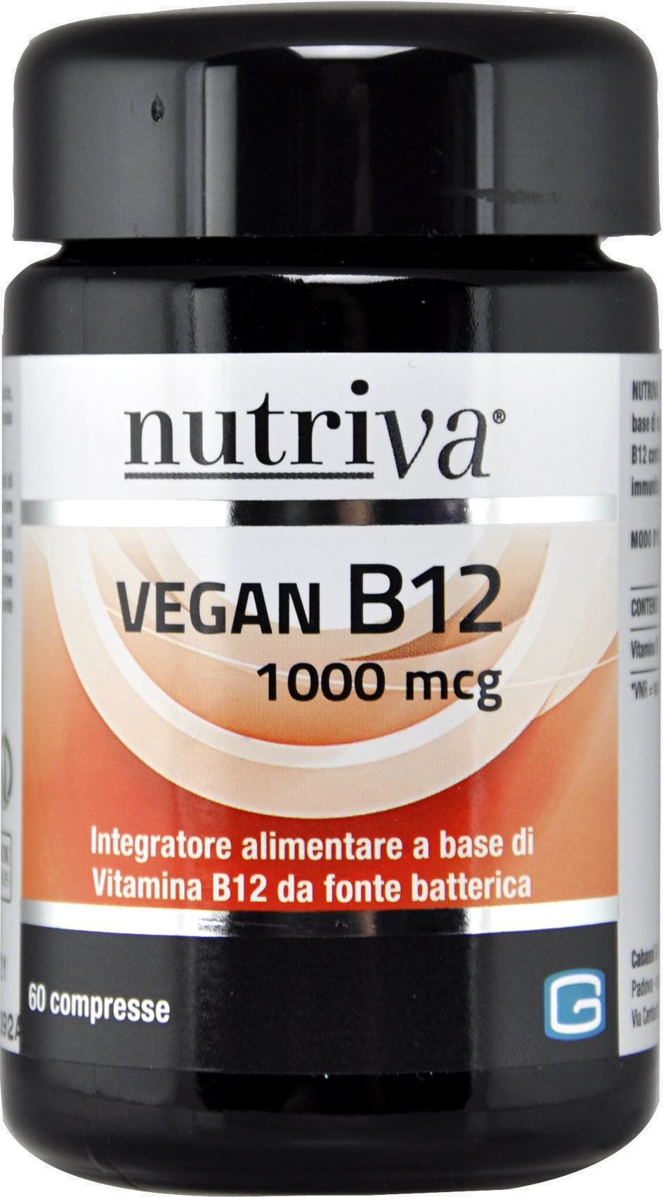 CABASSI & GIURIATI Nutriva - Vegan B12 1000 Mcg 60 Compresse